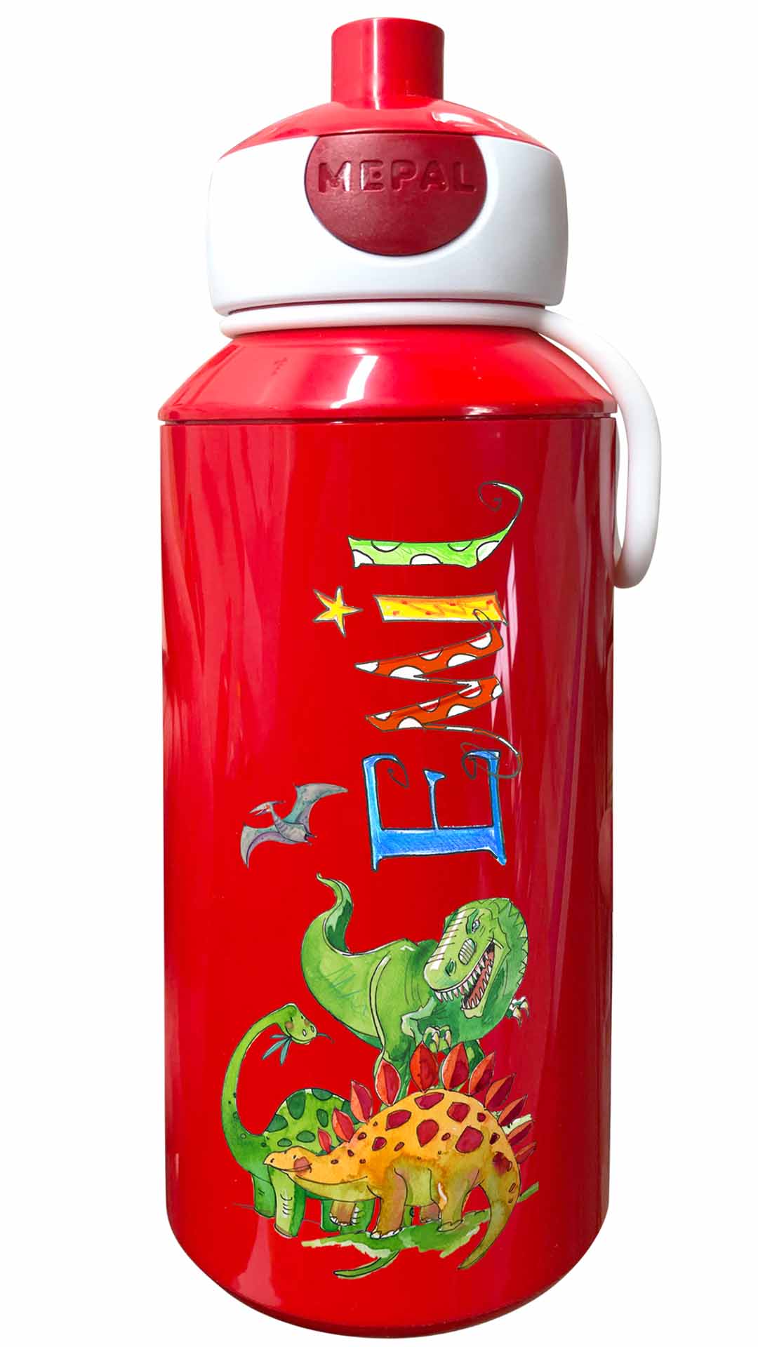 Trinkflasche Popup, Dino 6