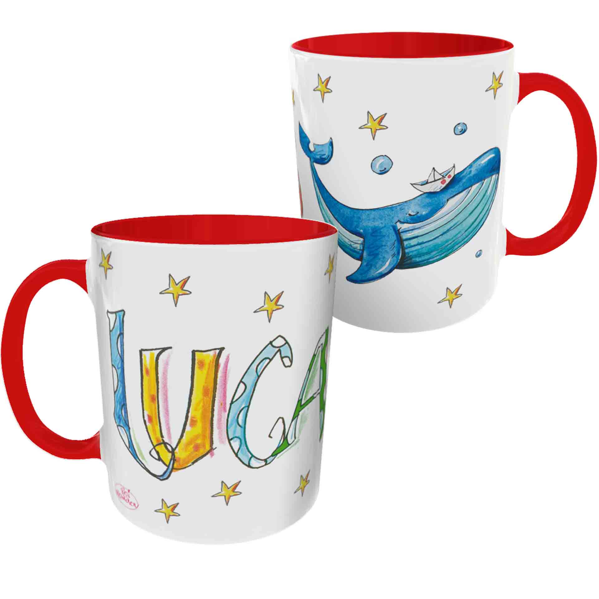 Tasse Wal1 Rot
