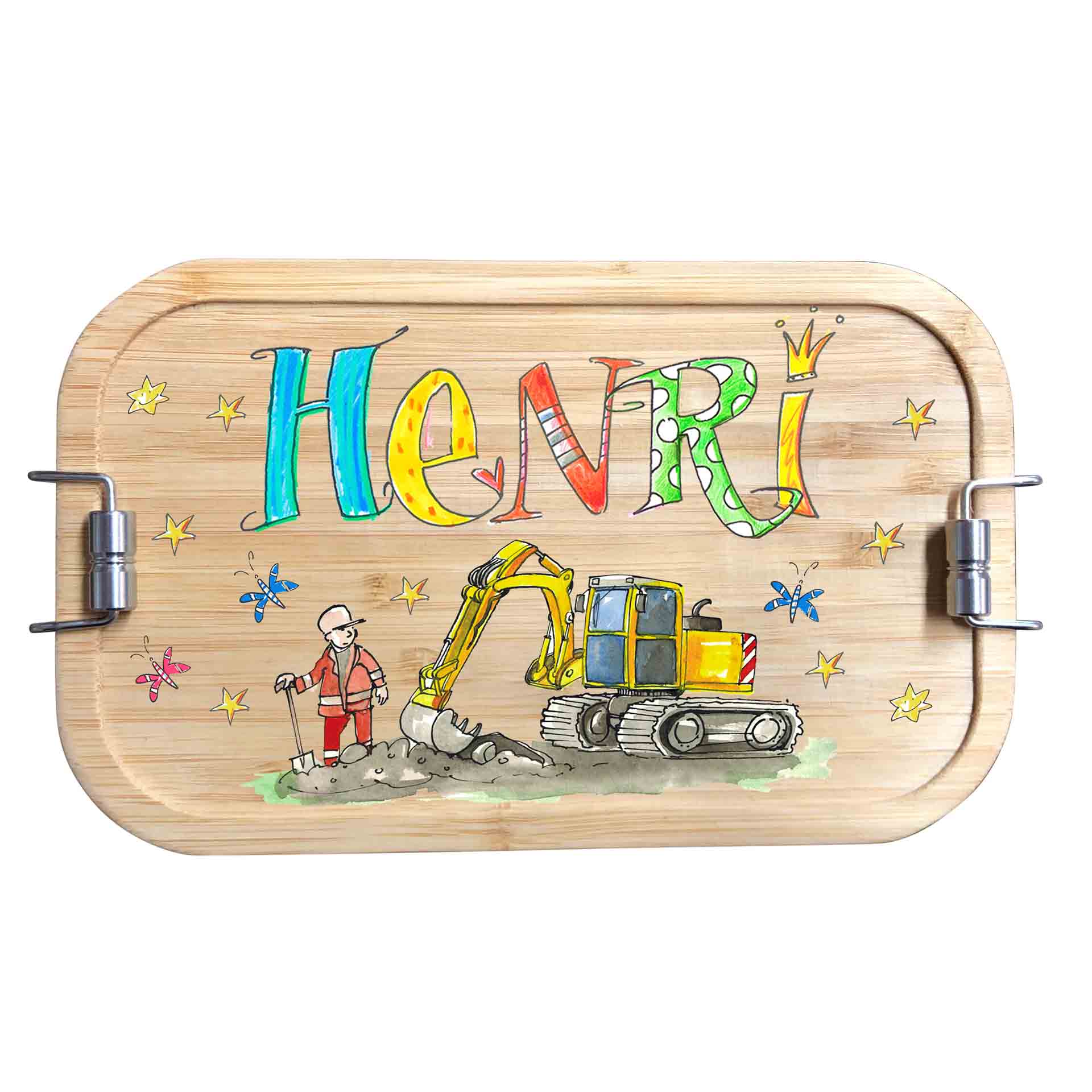 Bambus Brotdose - Bagger