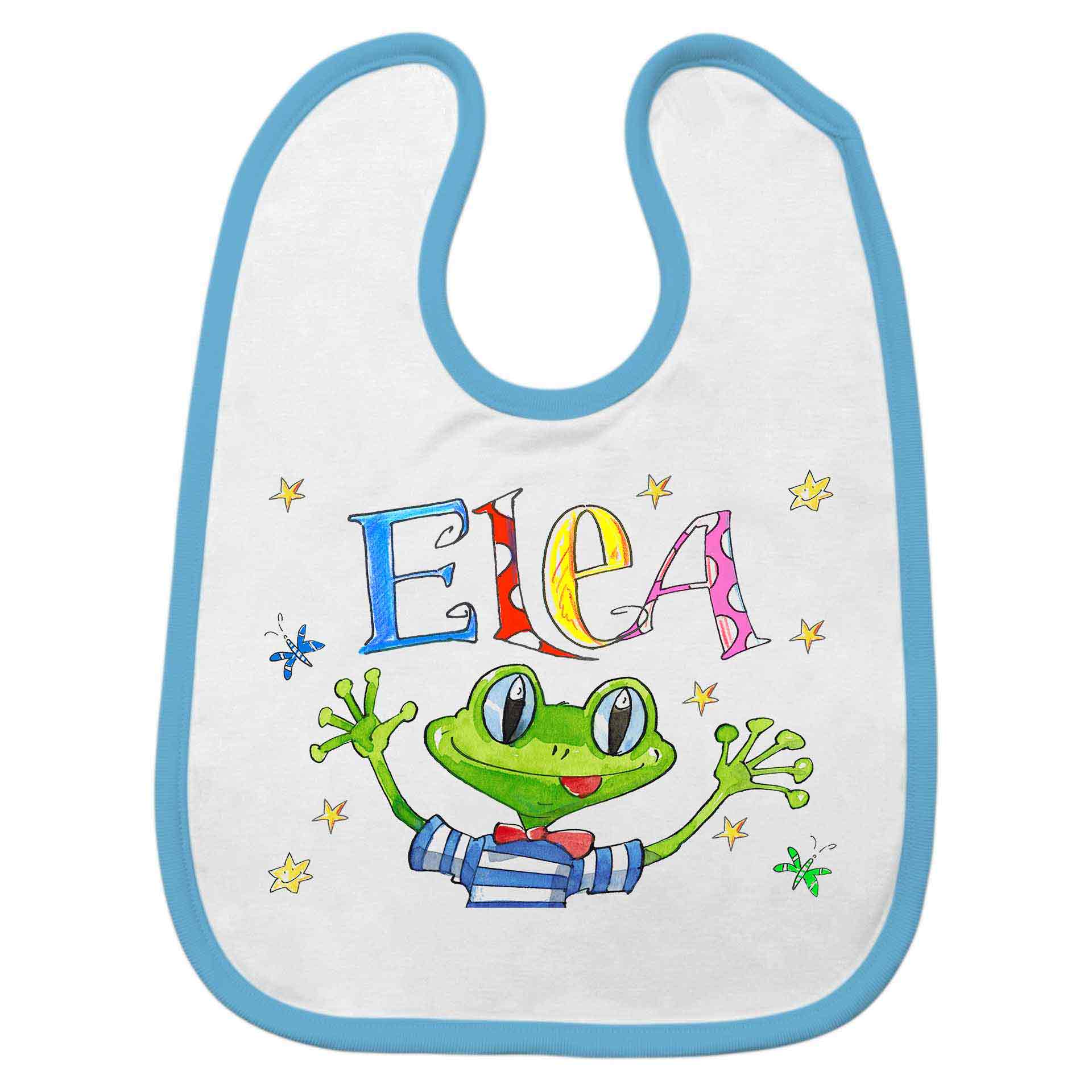 Babylätzchen Frosch