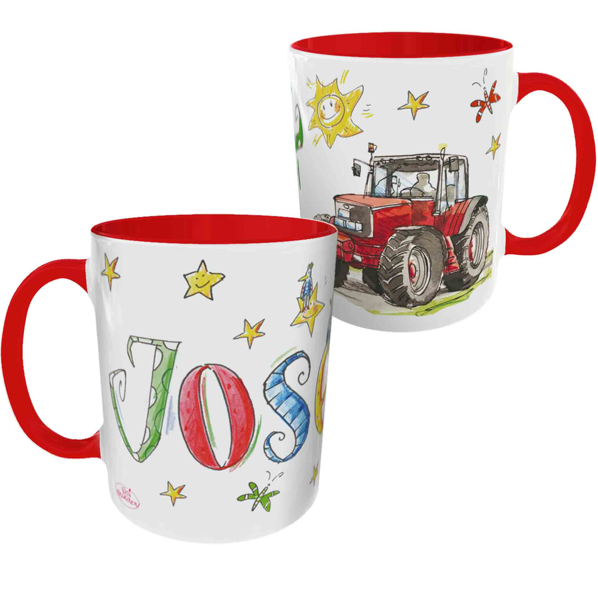 Tasse Trecker3 Rot