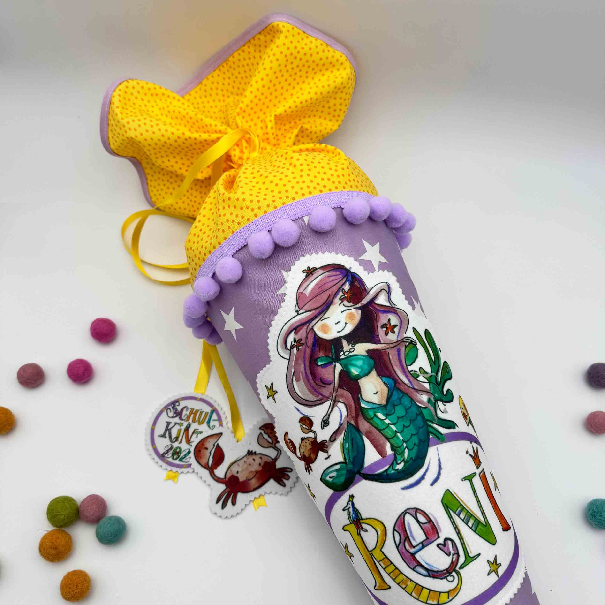 Schultüte für Mädchen – die schönsten Ideen