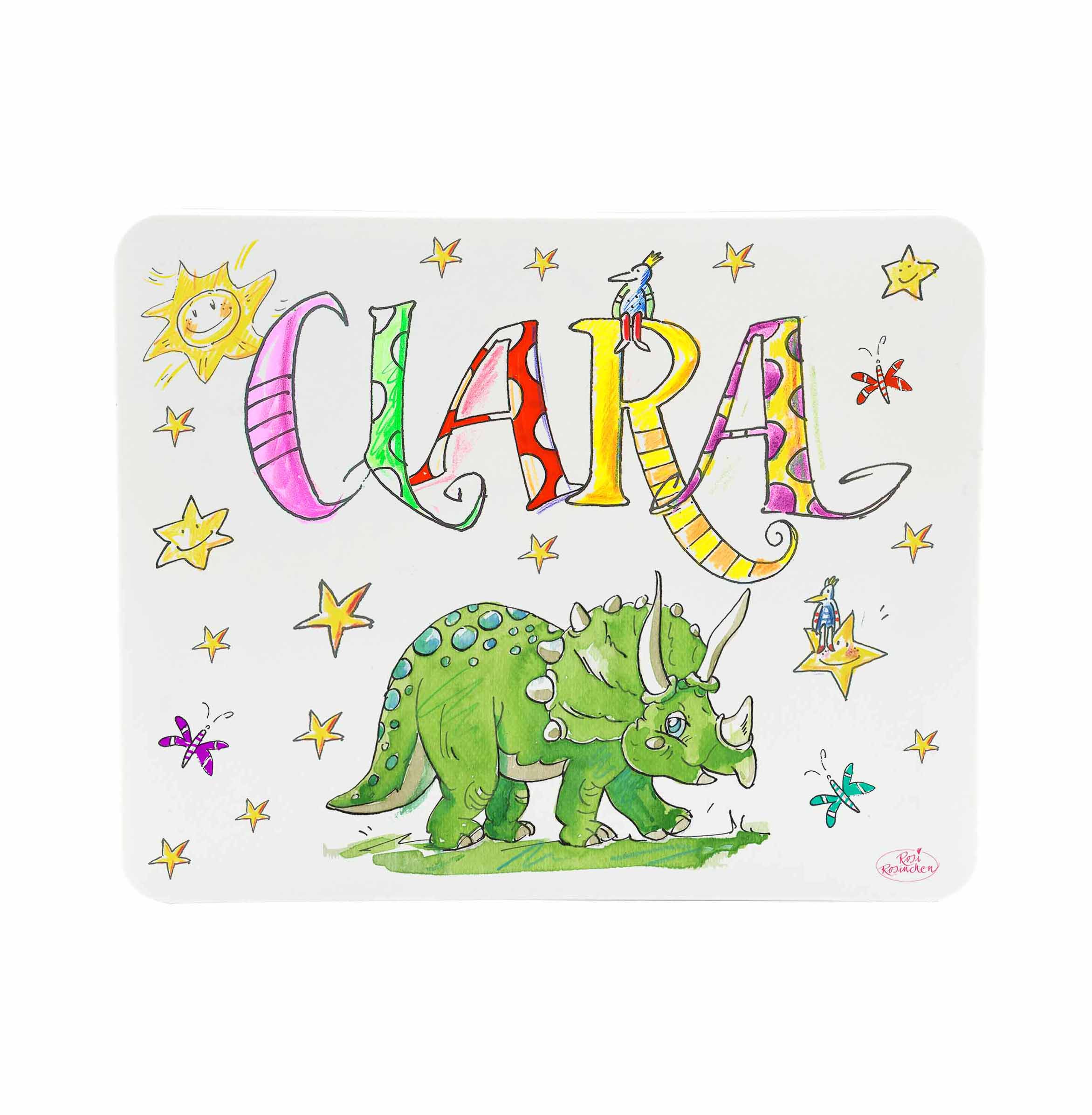 Frühstücksbrettchen Triceratops