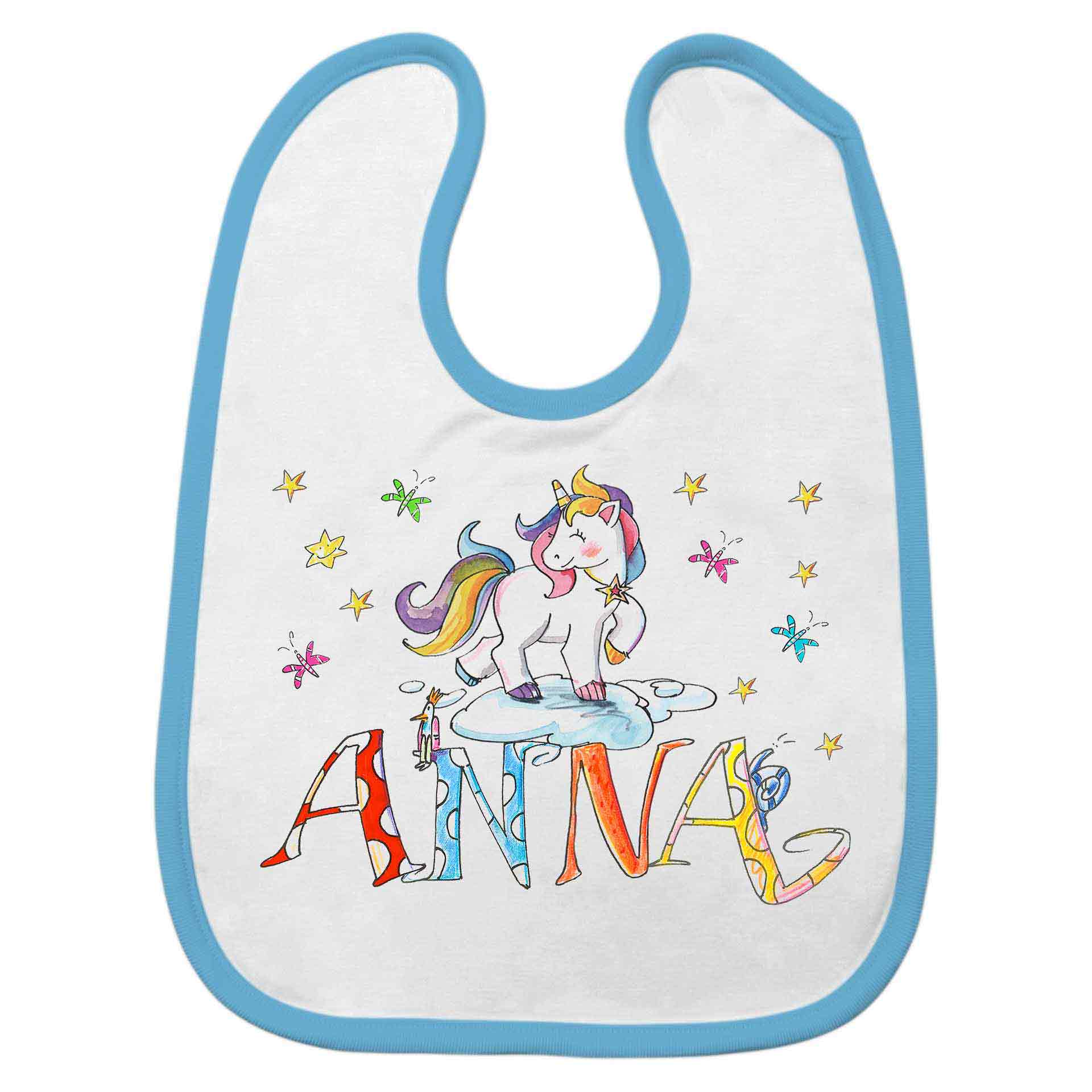 Babylätzchen Baby-Einhorn