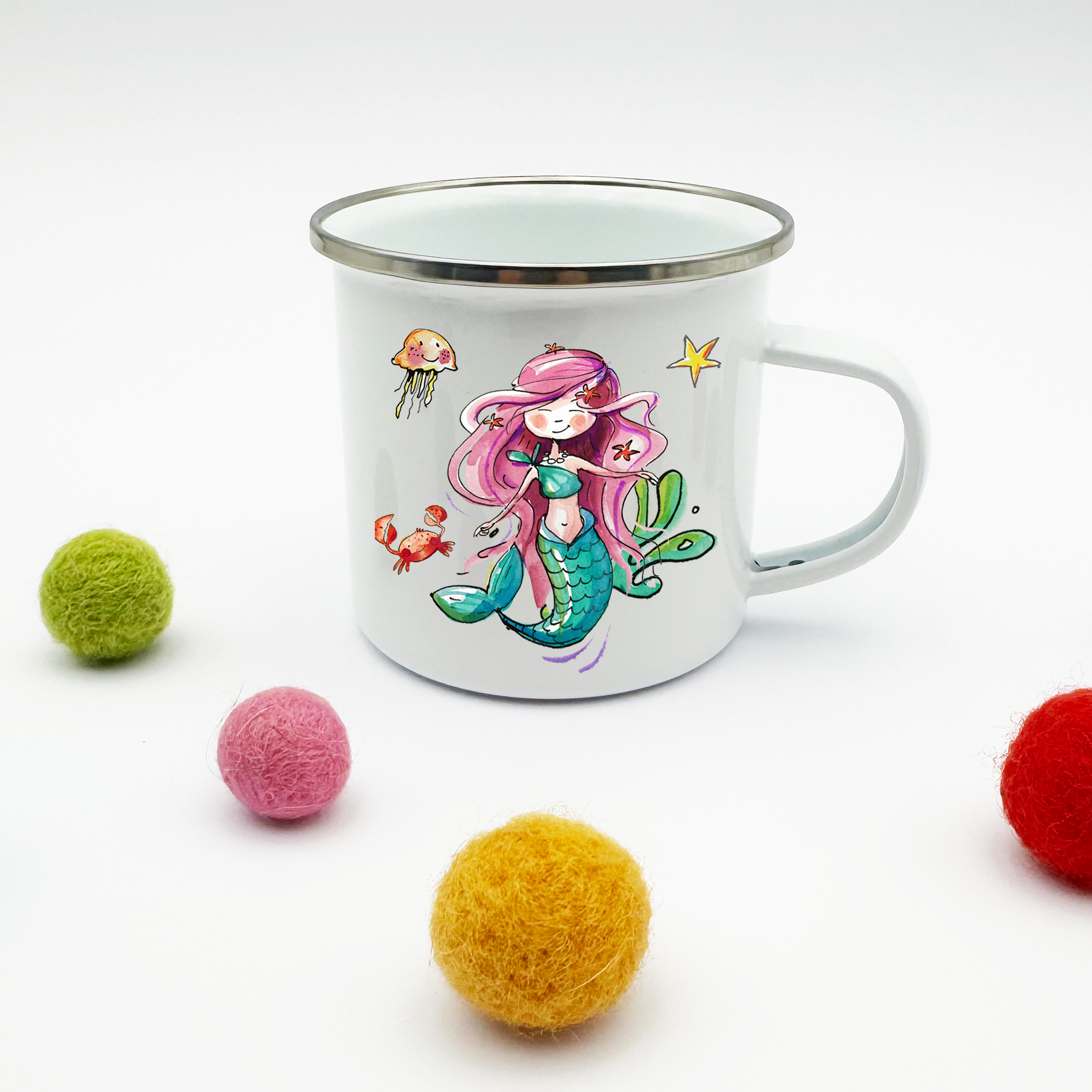 Tasse Emaille mit Namen