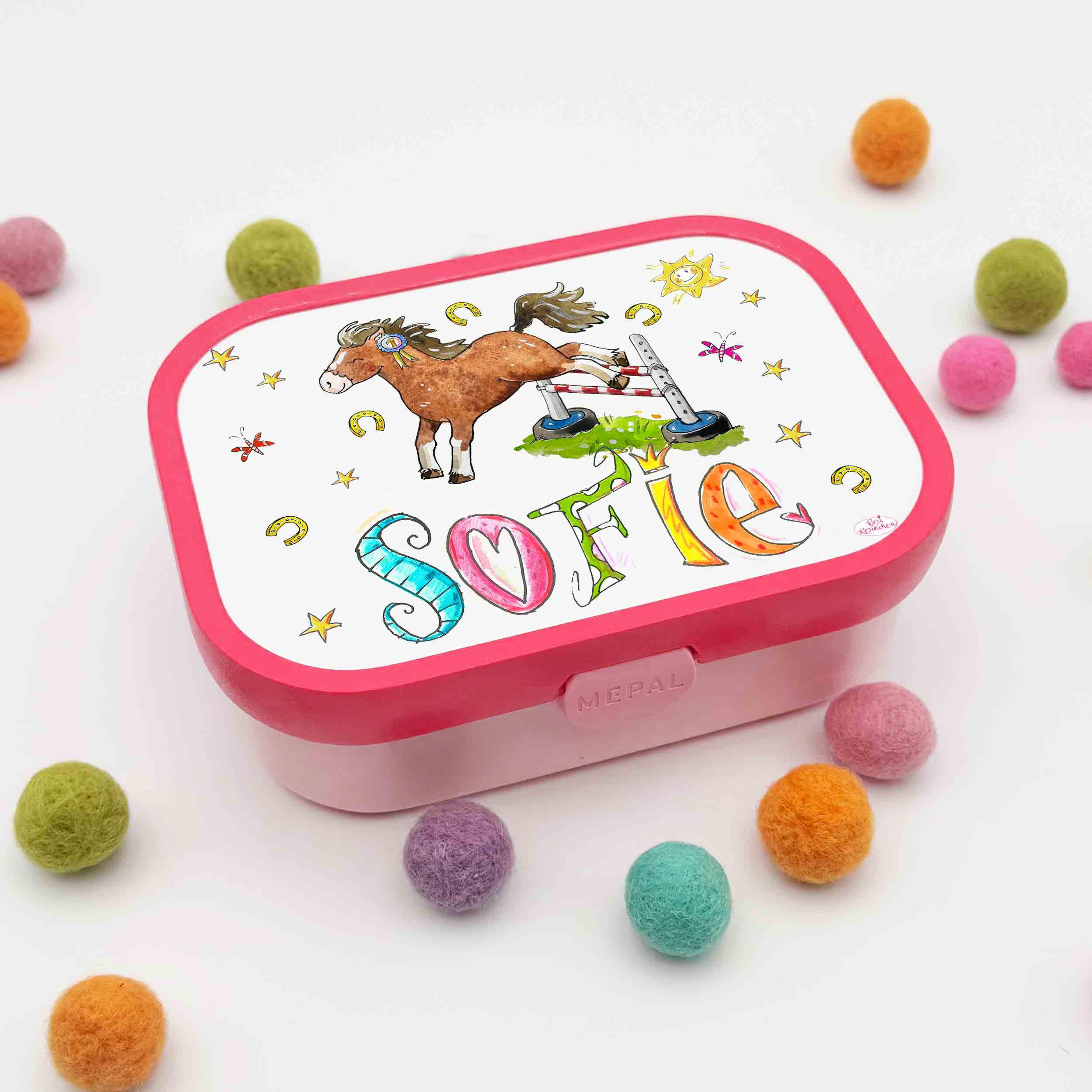 Mepal Campus Brotdose Pferde