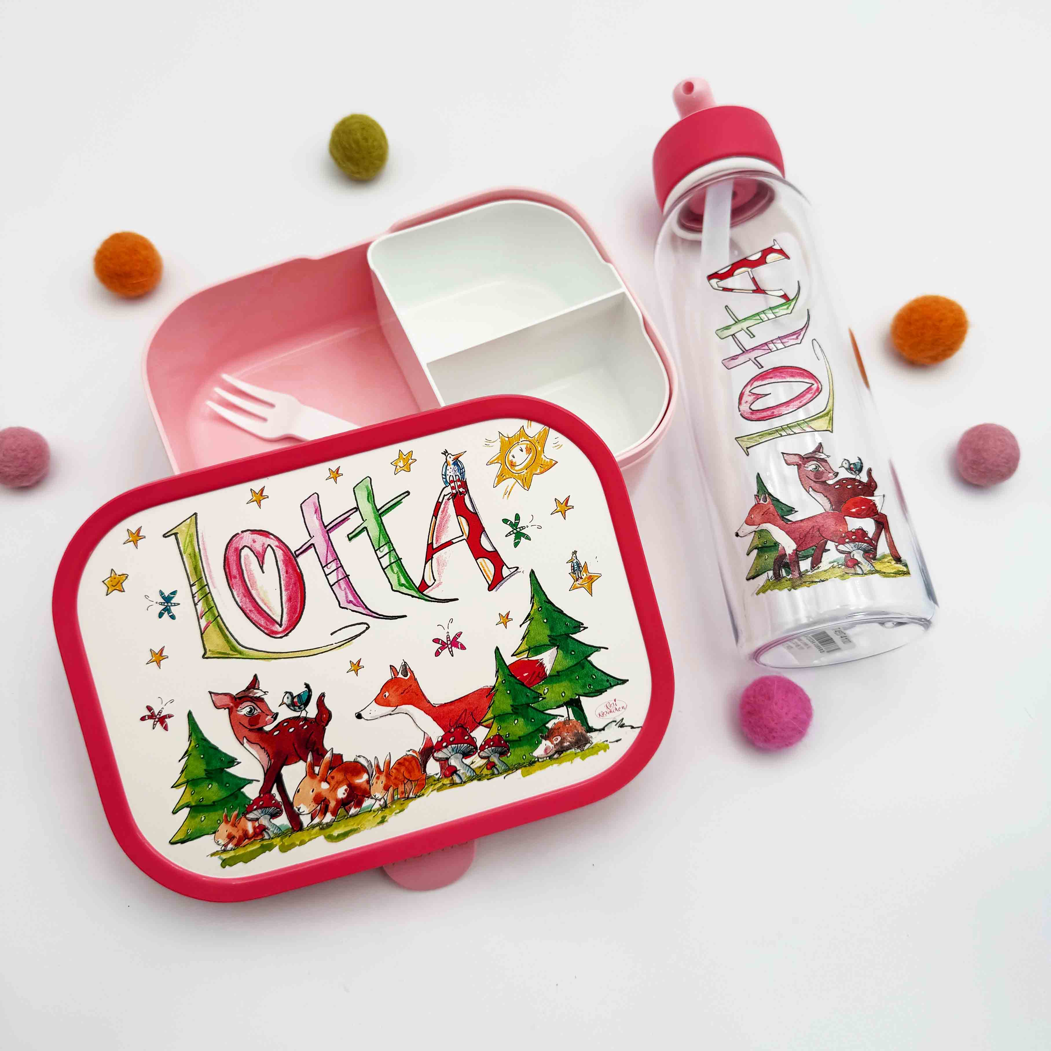 Brotdosen und Trinkflaschen mit Motiven – warum Kinder sie lieben