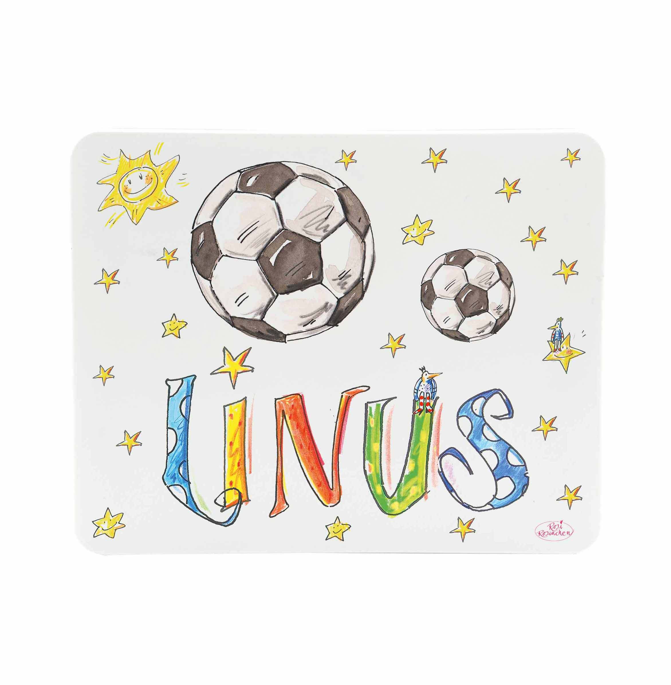 Frühstücksbrettchen Fußball