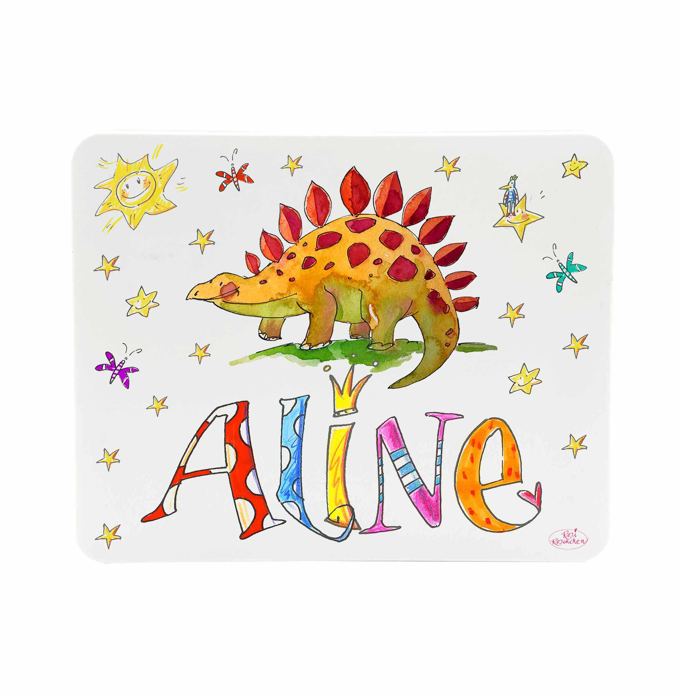 Frühstücksbrettchen Stegosaurus
