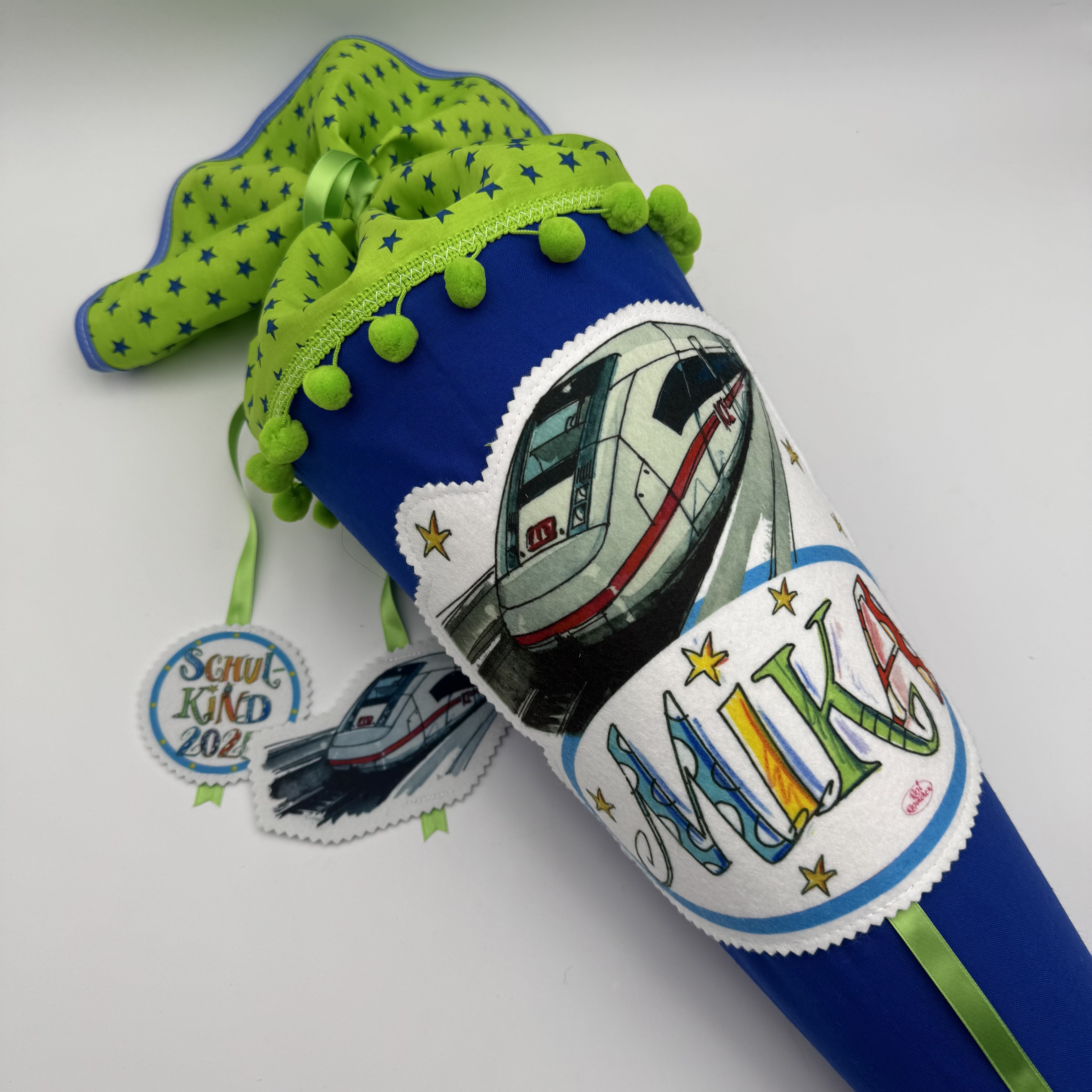 Schultüte ICE Schnellzug