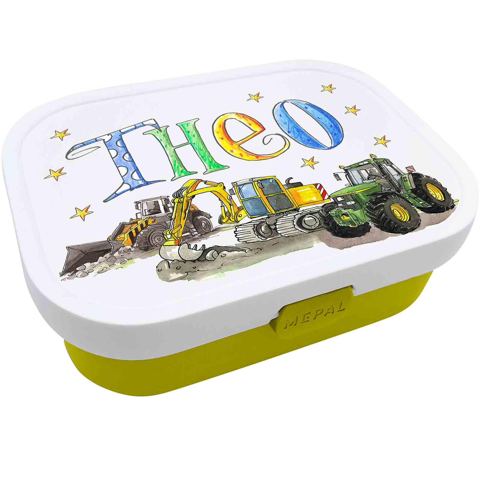 Mepal Campus Brotdose - Trecker Bagger Radlader
