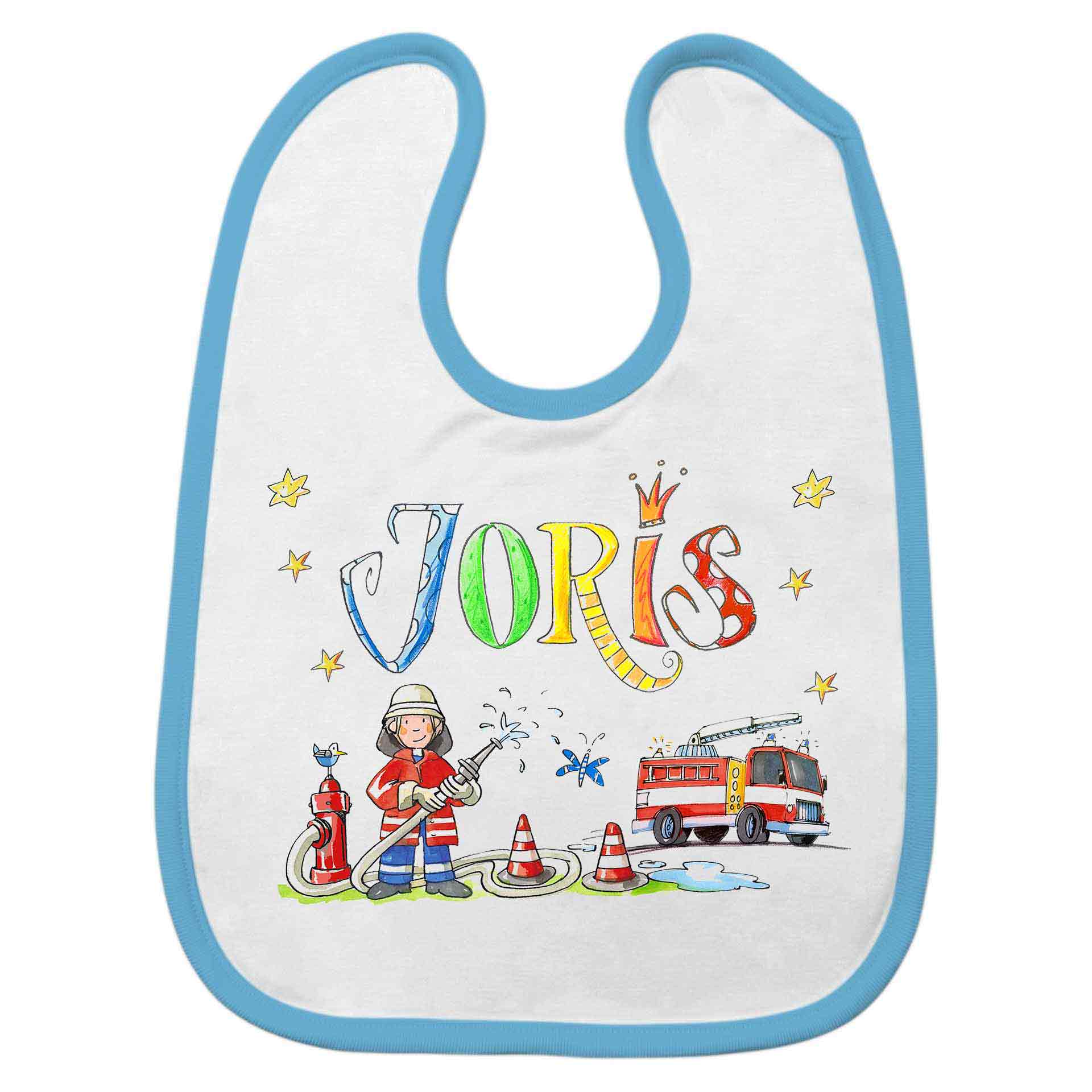 Babylätzchen Feuerwehr