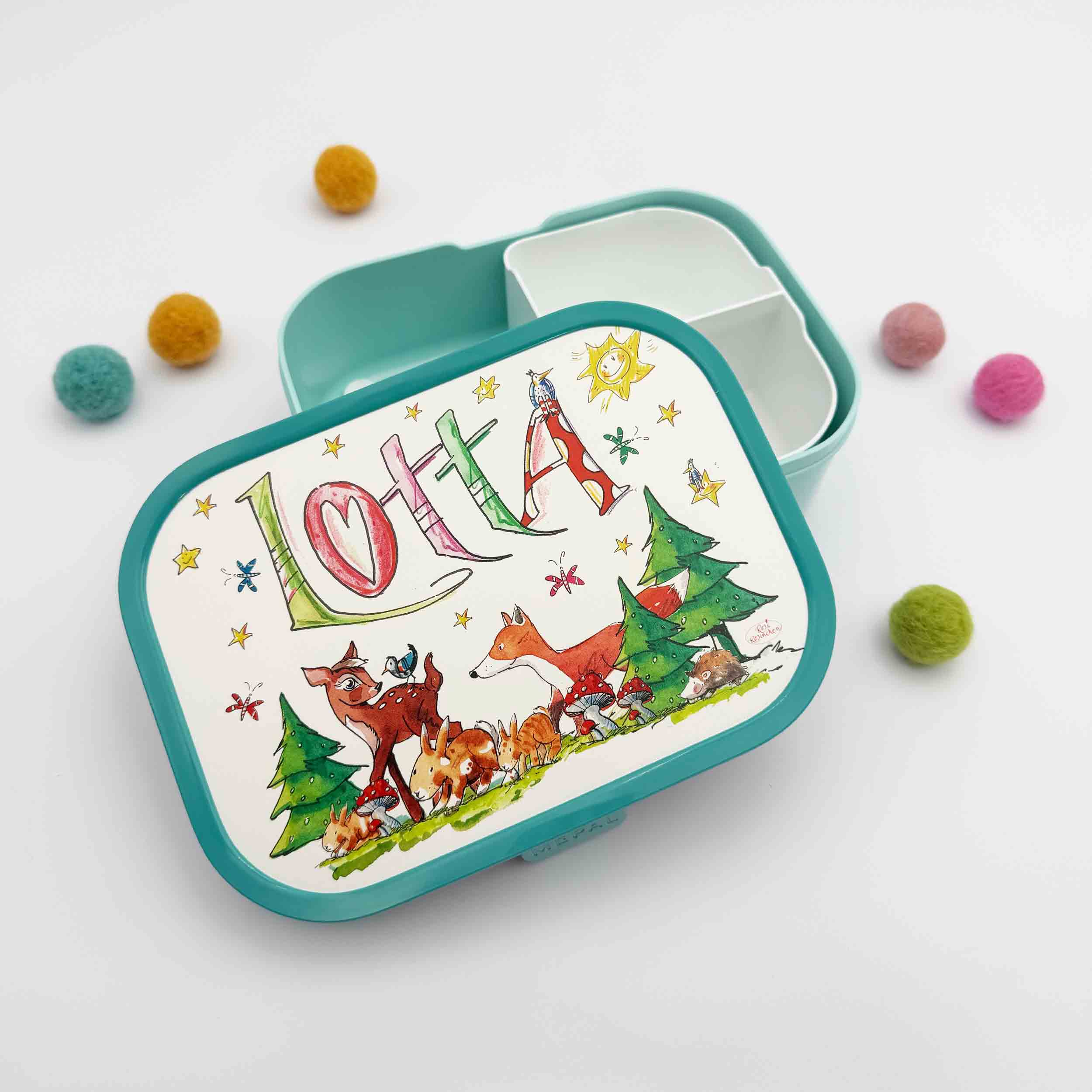 Mepal Campus Brotdose - Waldtiere