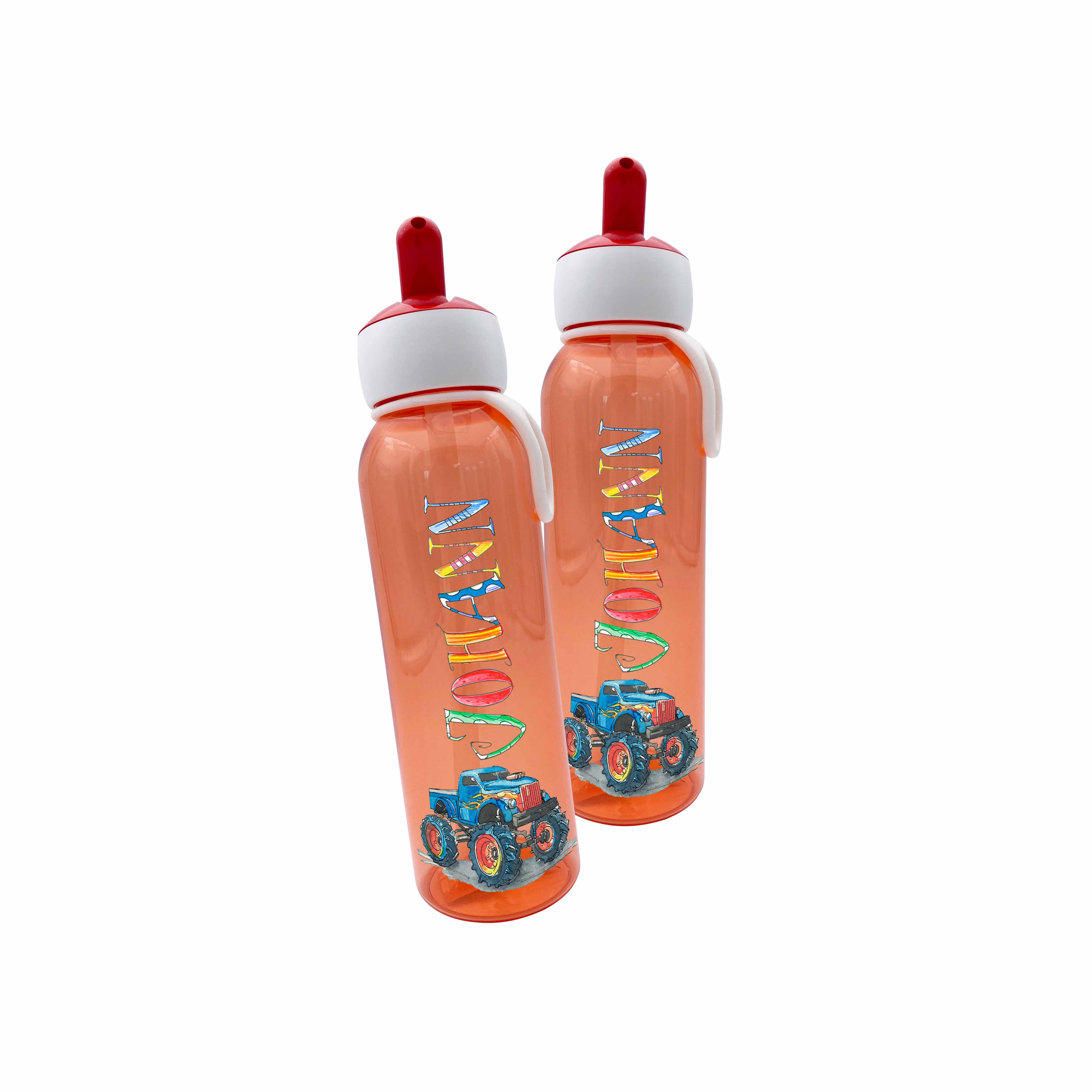 Trinkflasche Flipup Monstertruck