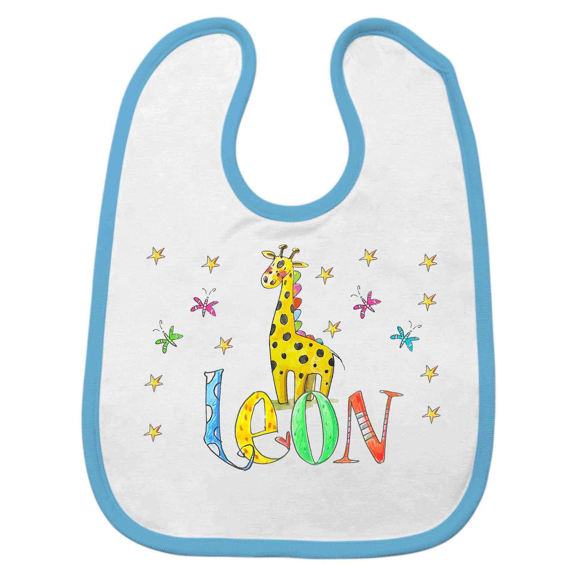 Babylätzchen Giraffe